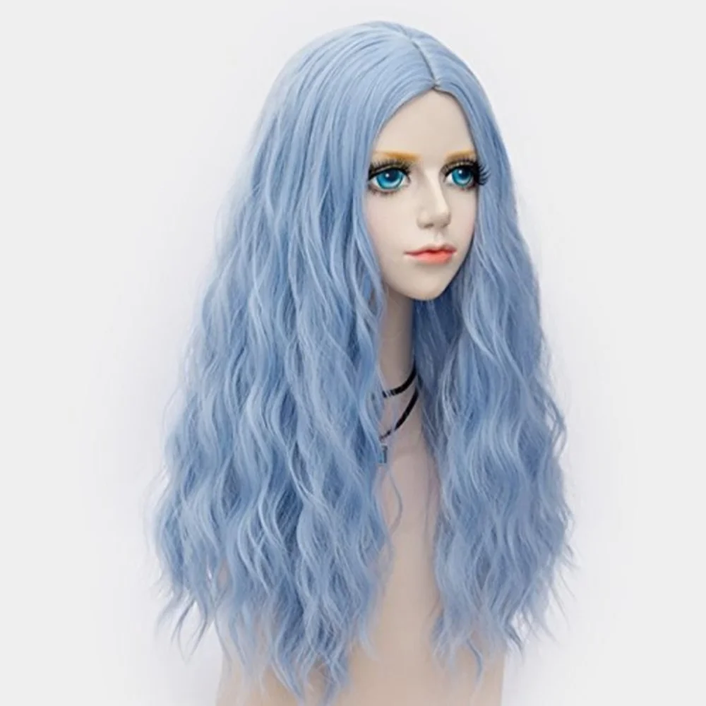 Blooming Hair Wavy Middle Part synthetic W…
